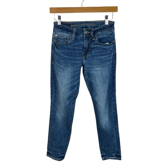 MJ492 Men’s American Eagle Next Level Flex SKINNY Denim Jeans 26x28 - Picture 1 of 6